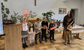 children performing a skit
