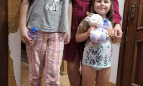 mother with two children