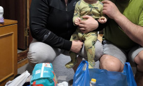 couple with their child