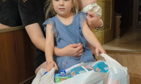 mother with two children