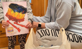 young mother with daughter