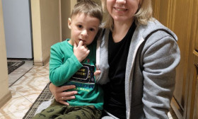 mother with child