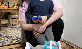 mother with child